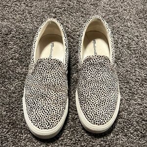 Madewell cheetah print slip ones